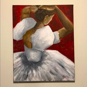 Hand Painted Ballerina